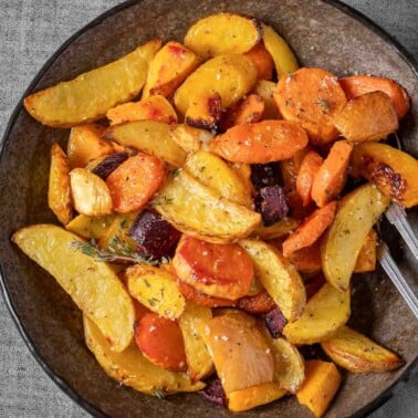 roated root vegetables recipe.