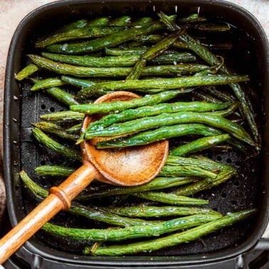 air fryer green beans recipe.