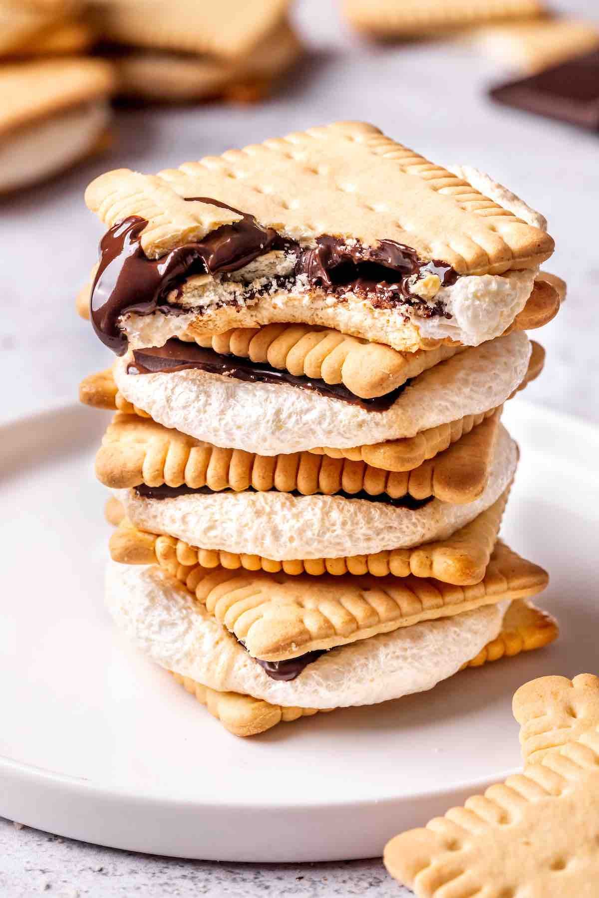 air fryer s'mores.