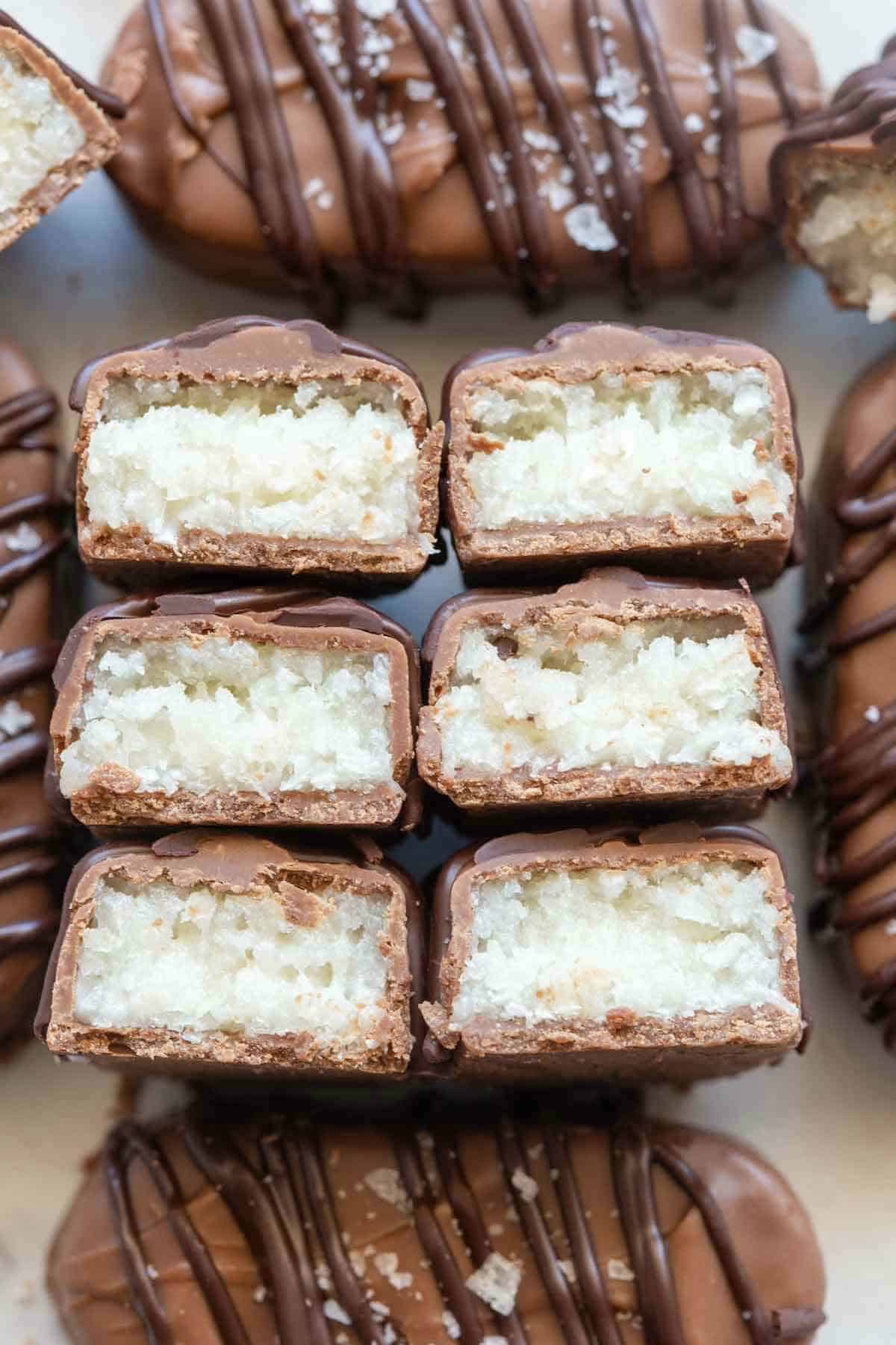 coconut bounty bars.