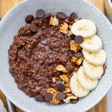 chocolate oatmeal recipe.