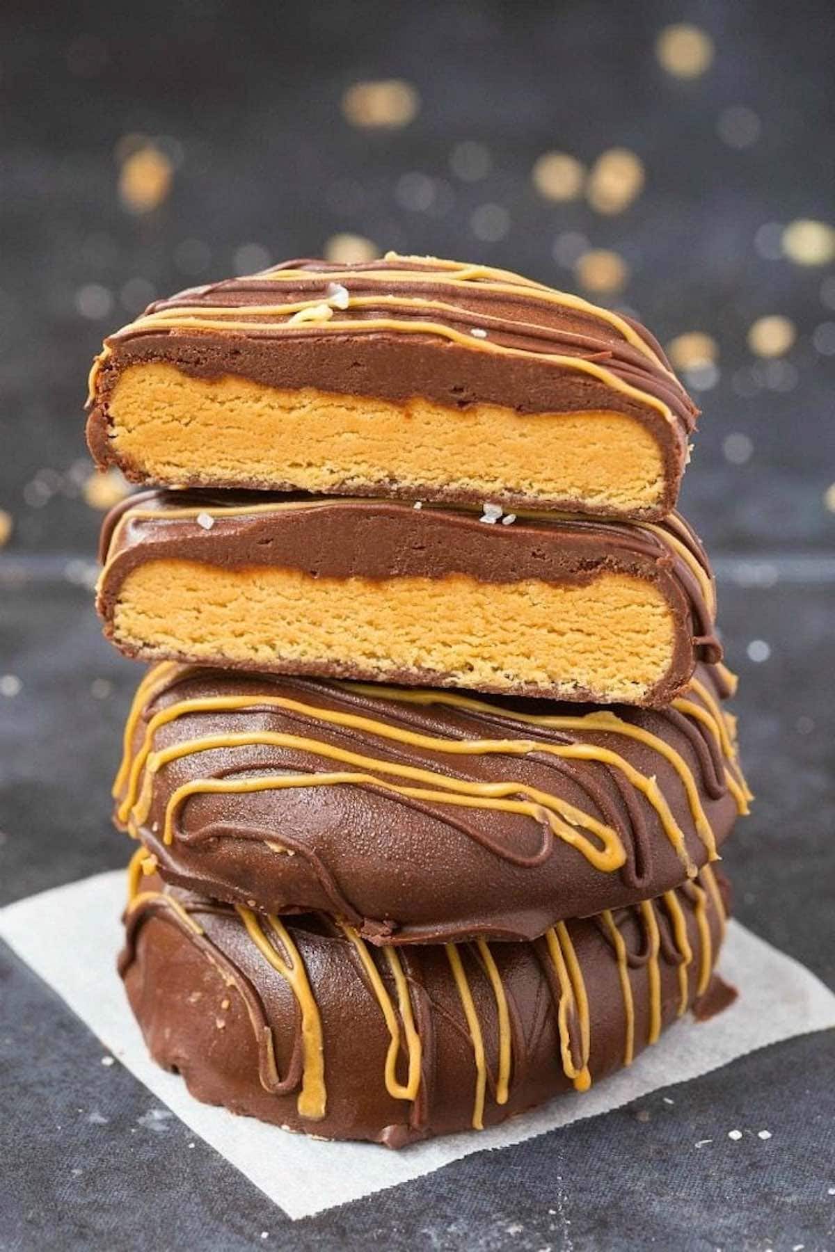 no bake chocolate peanut butter cookies.