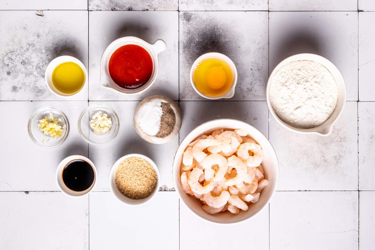 firecracker shrimp ingredients.