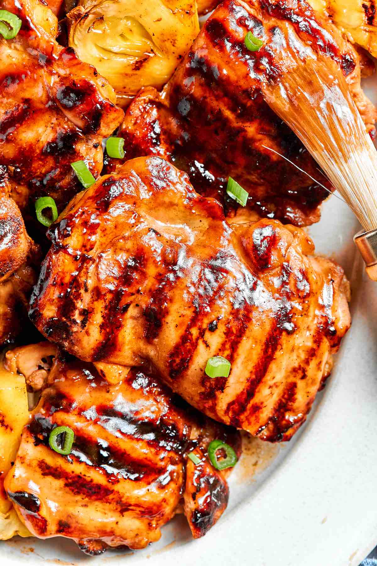 grilled teriyaki chicken.