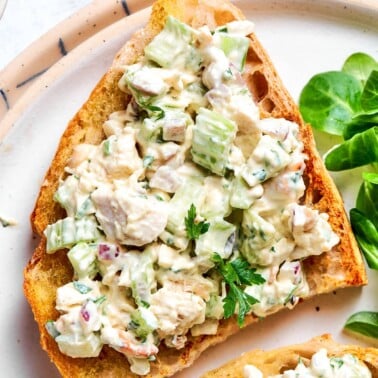 healthy chicken salad recipe.