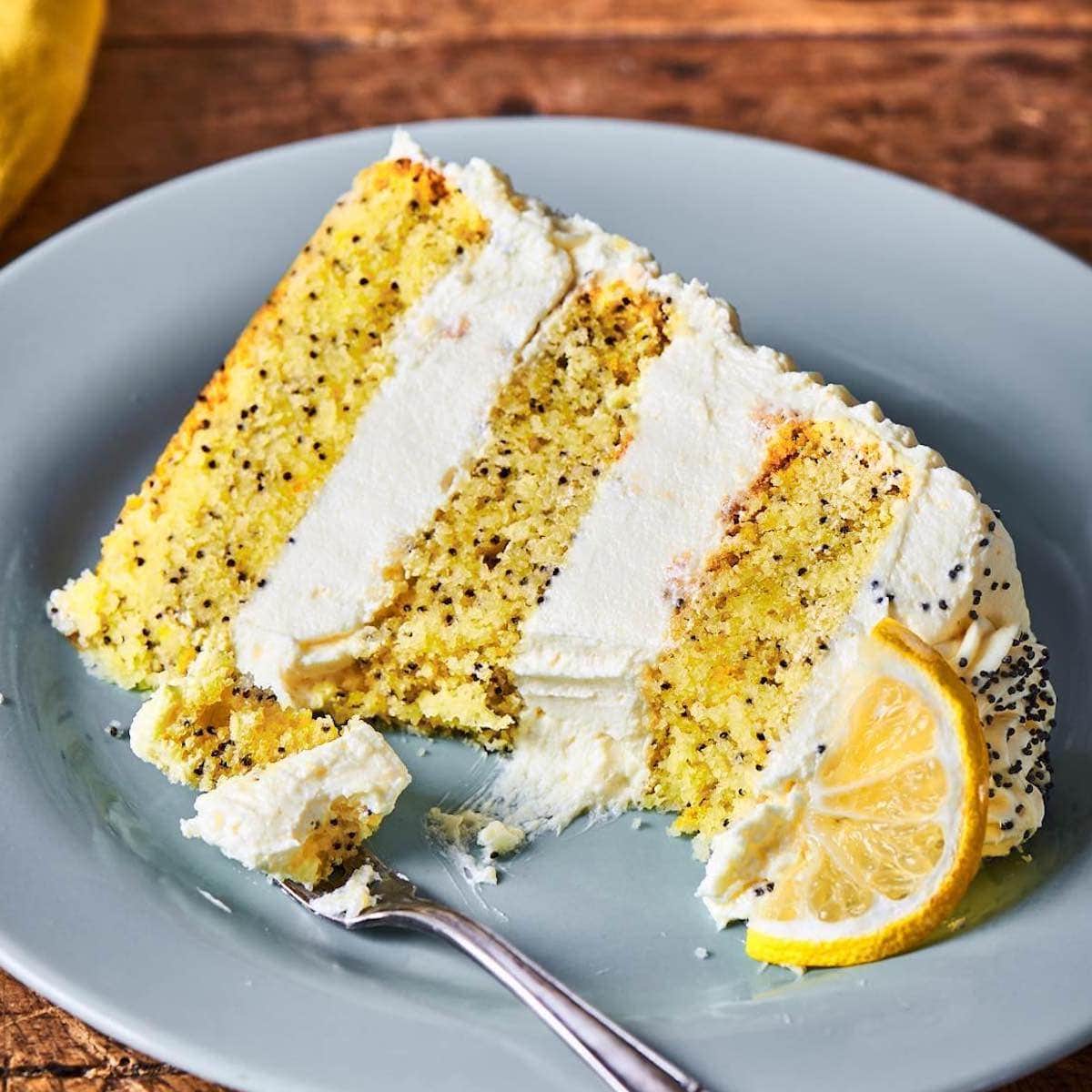 Easiest Lemon Poppy Seed Cake