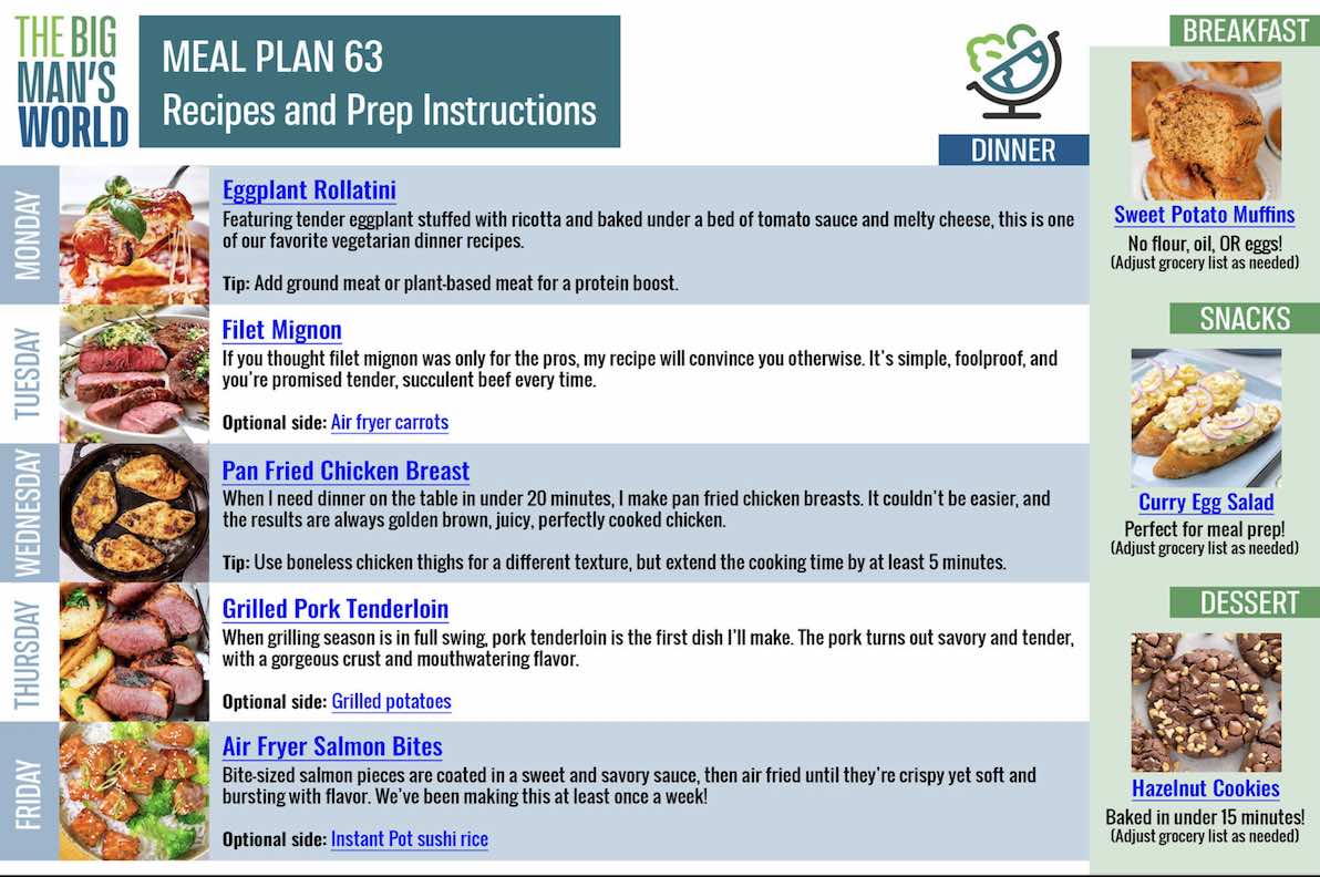 meal plan 63.