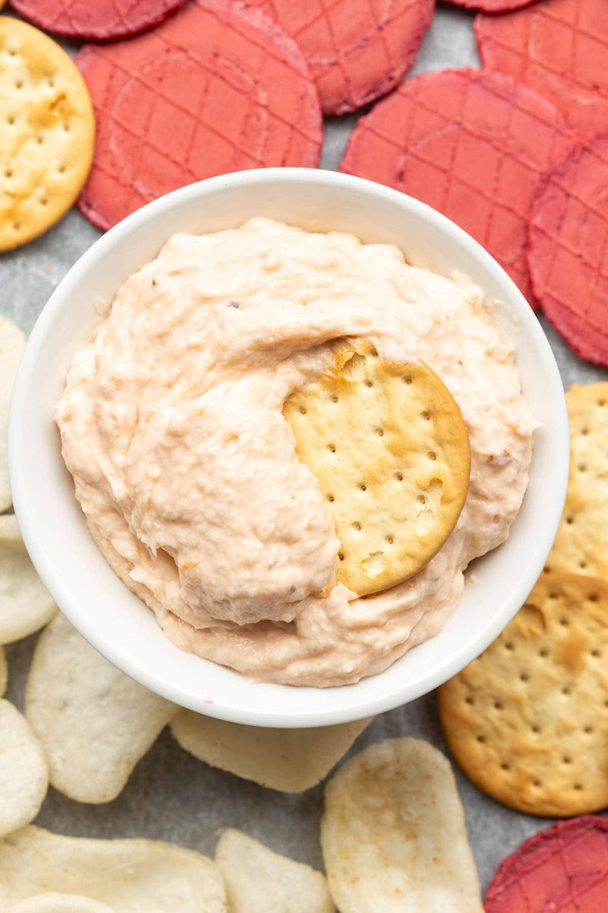 salmon dip.