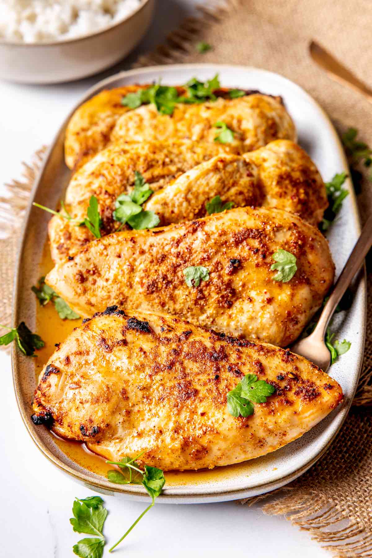 smoked chicken breast.