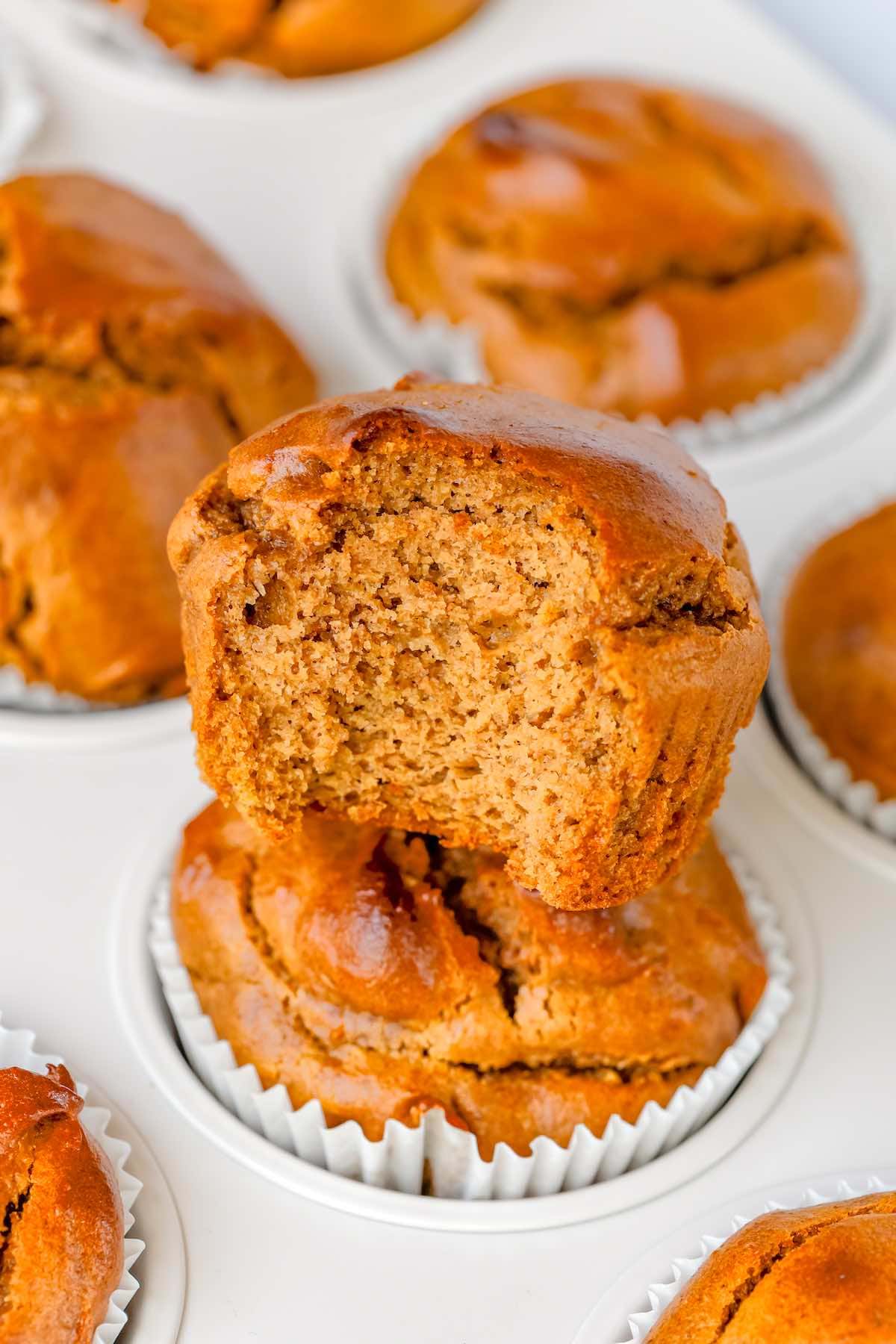 sweet potato muffins.