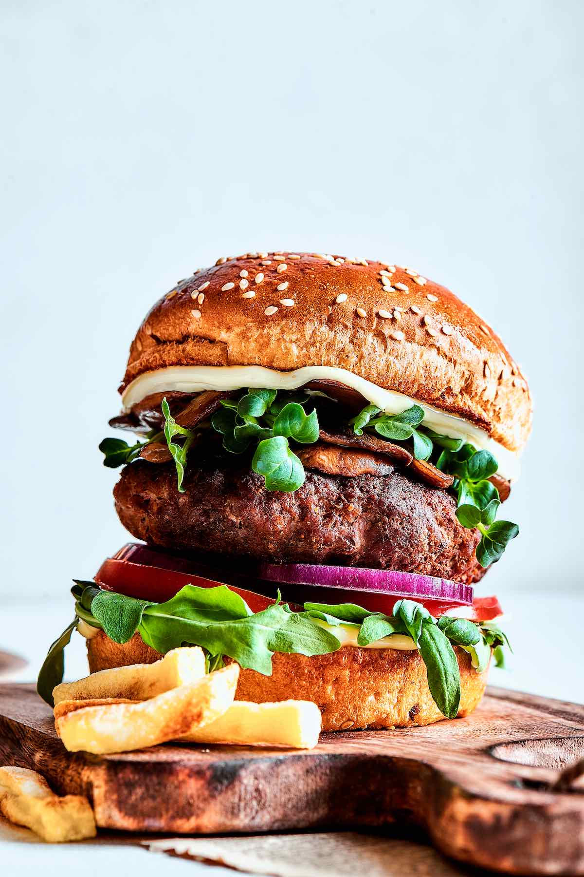 wagyu burgers.