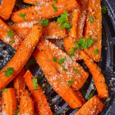air fryer carrots recipe.