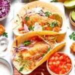 air fryer fish tacos.