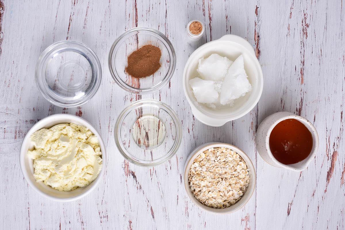 healthy cookie butter ingredients.
