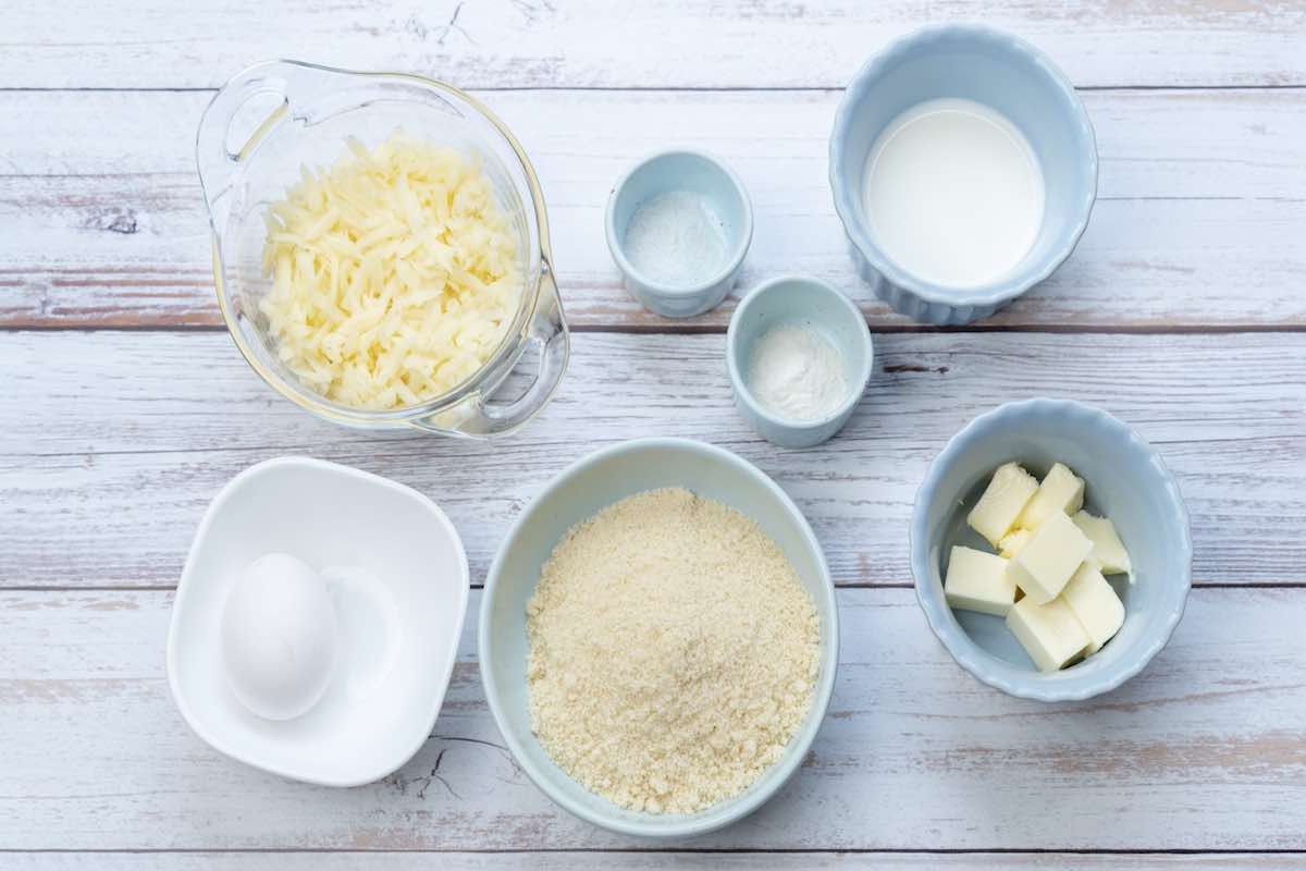 keto biscuit ingredients.
