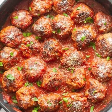 keto meatball recipe.