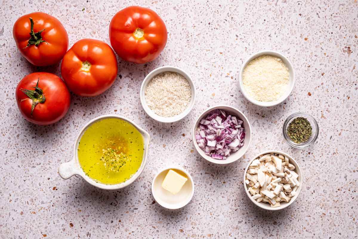 stuffed tomatoes ingredients.