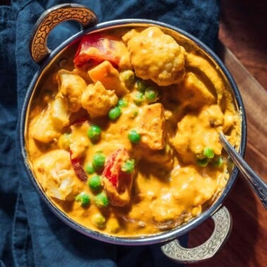 vegetable korma recipe.