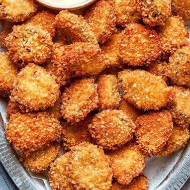 air fryer fried pickles recipe.