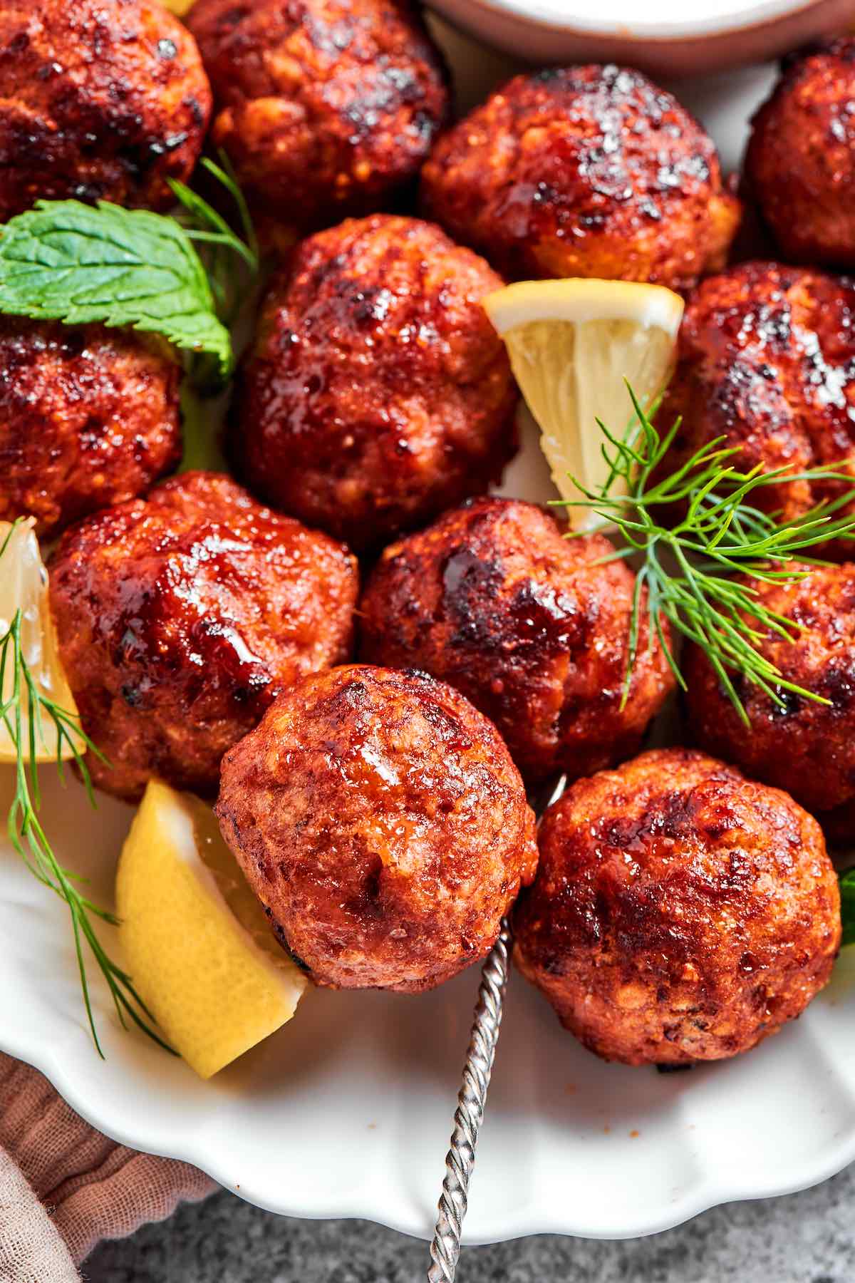 air fryer frozen meatballs.