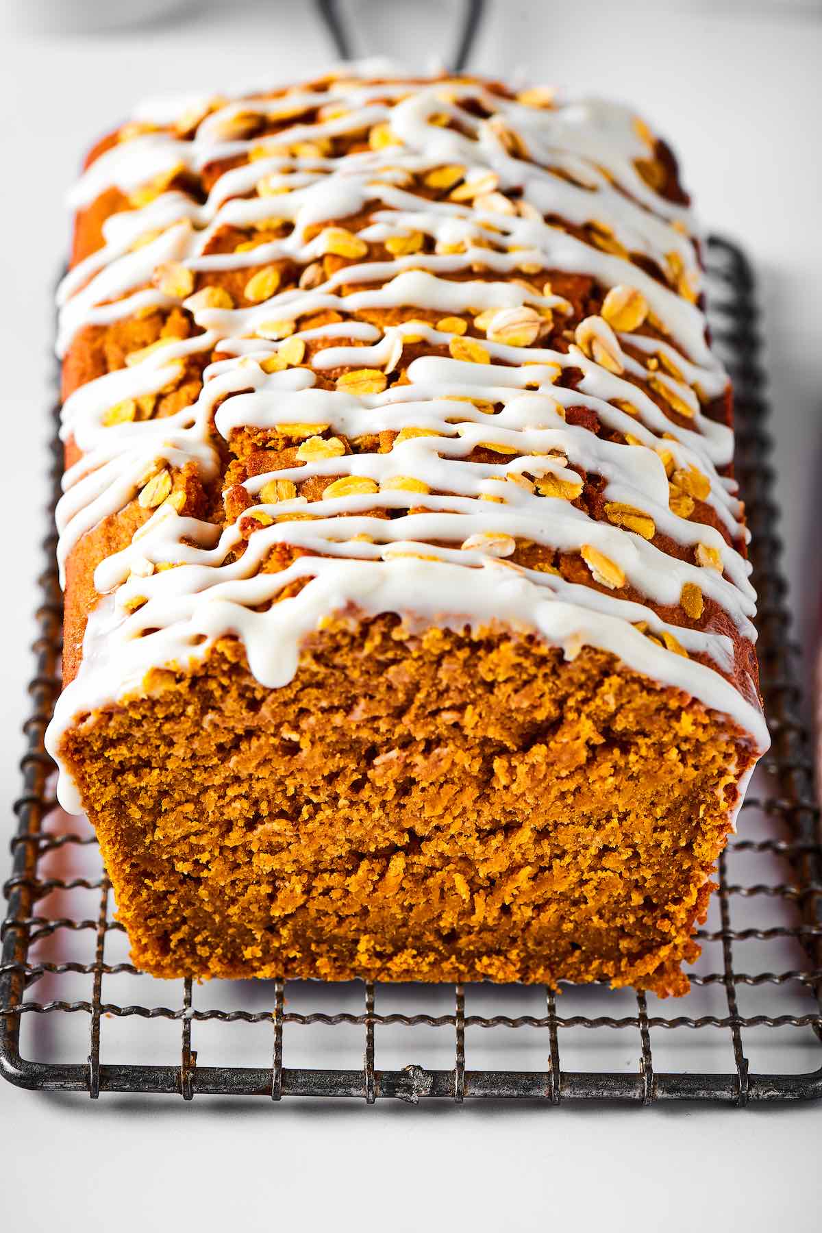 healthy pumpkin bread.