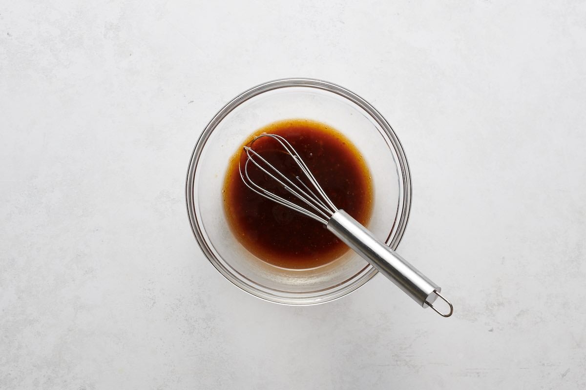 marinade in mixing bowl.