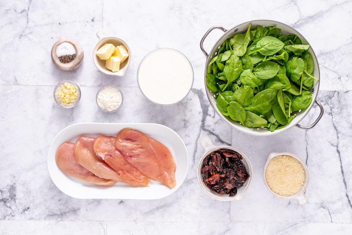 ingredients for marry me chicken.