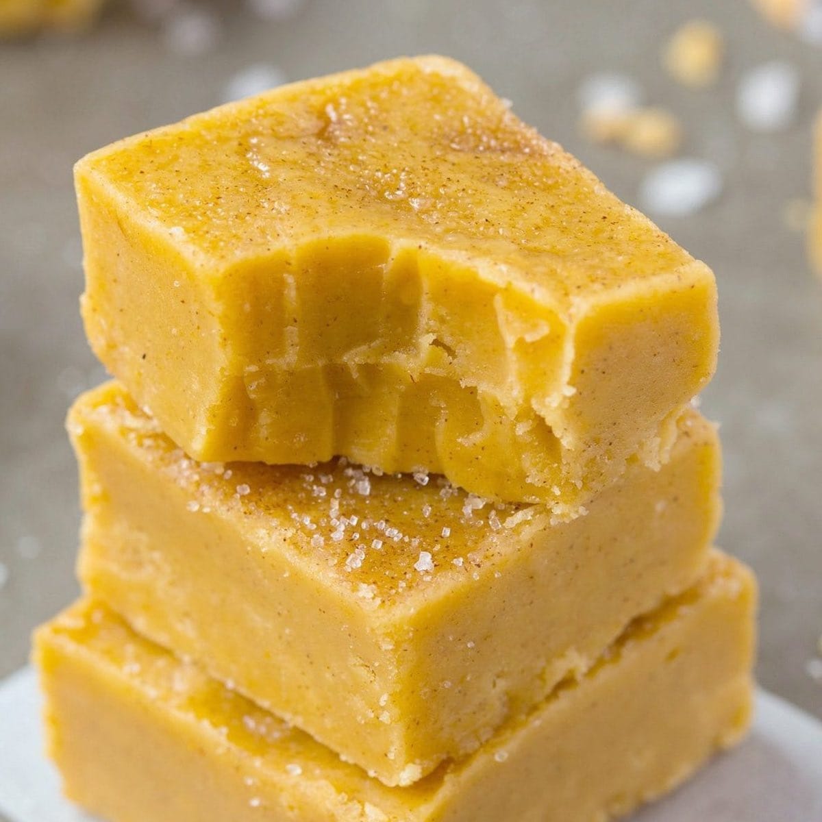 4-Ingredient Pumpkin Fudge