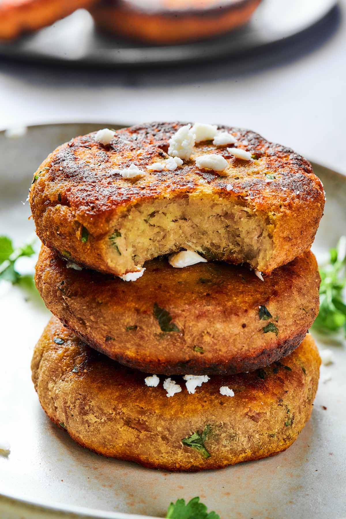 tuna patties.