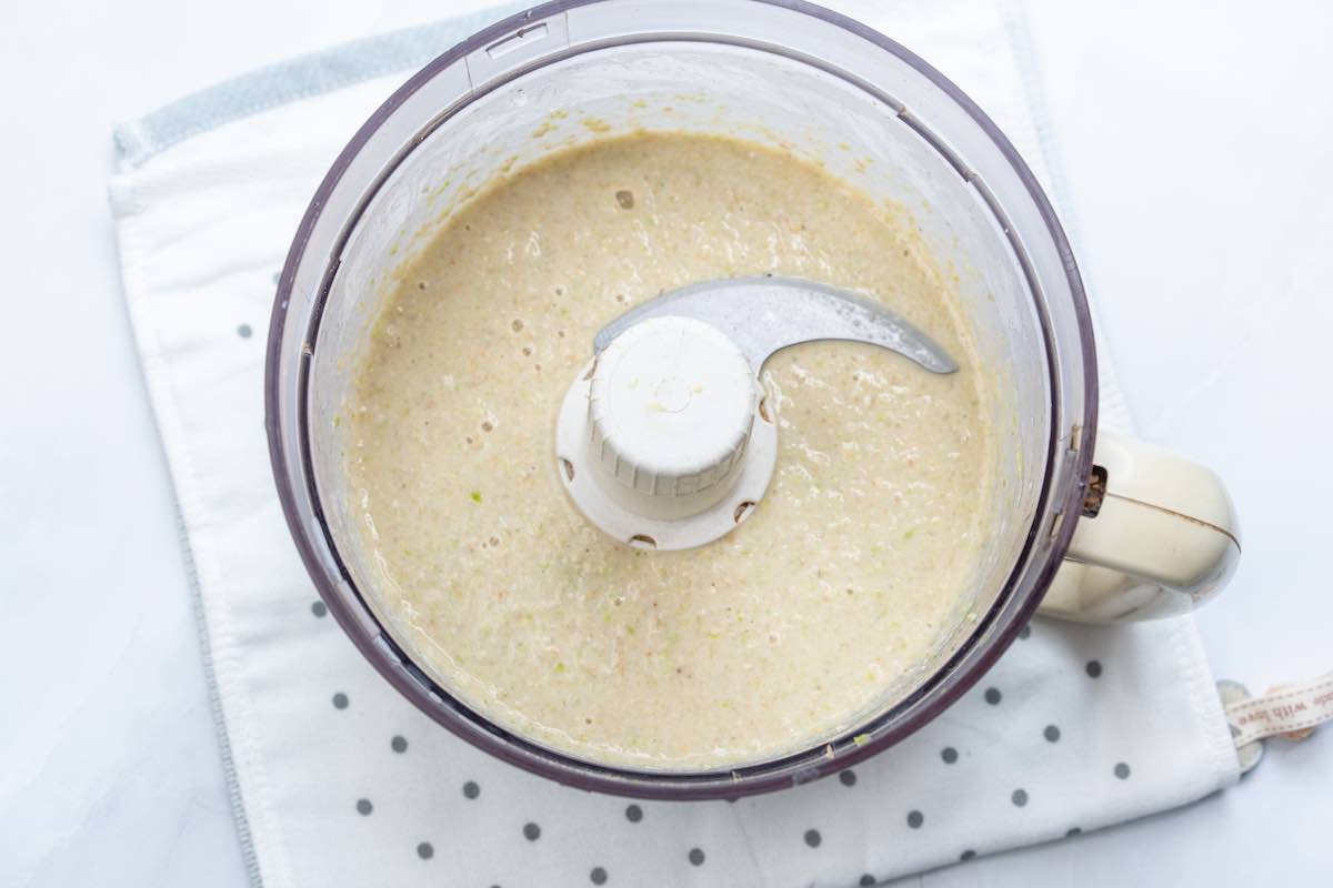 pancake batter in a good processor.