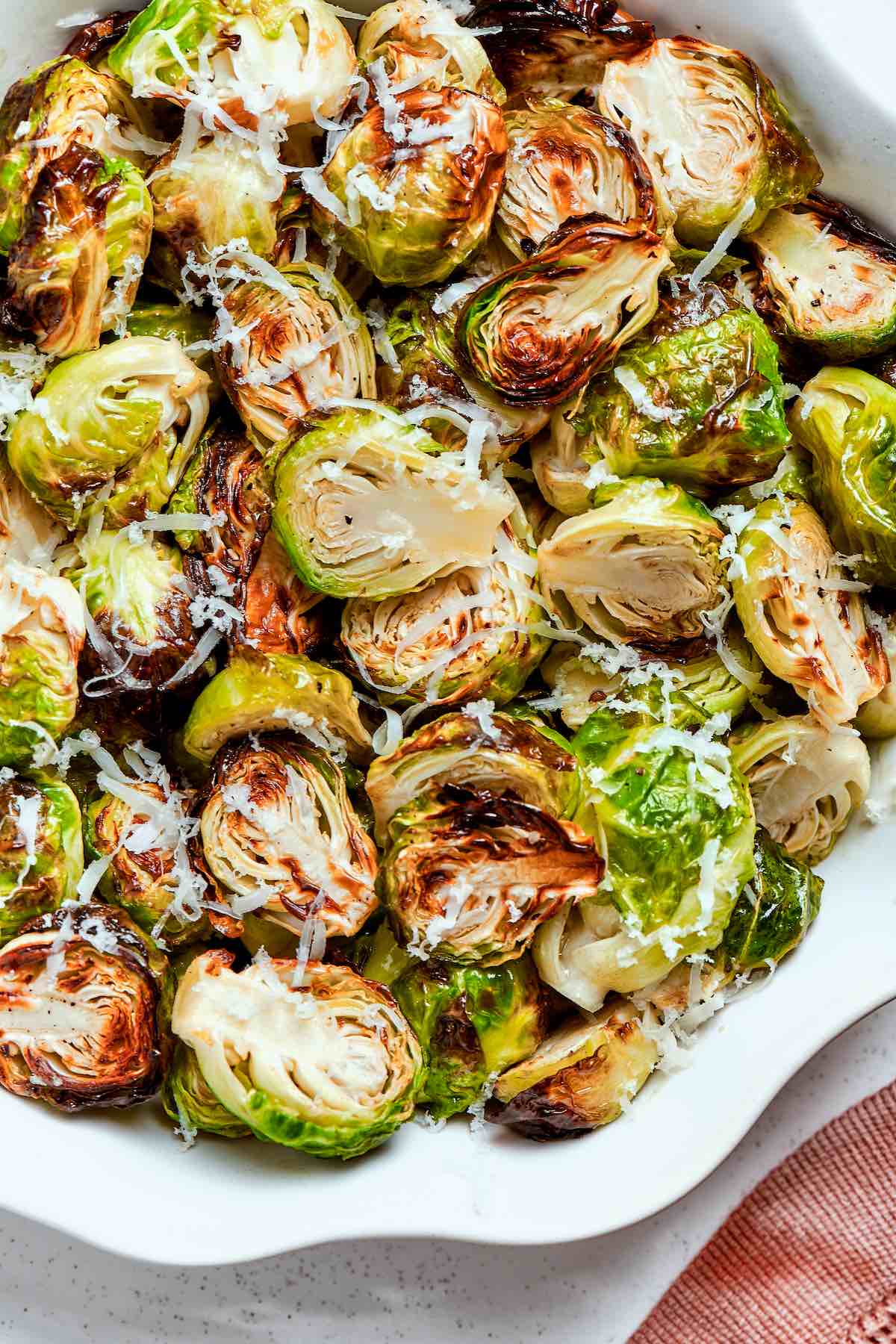crispy air fryer brussels sprouts.