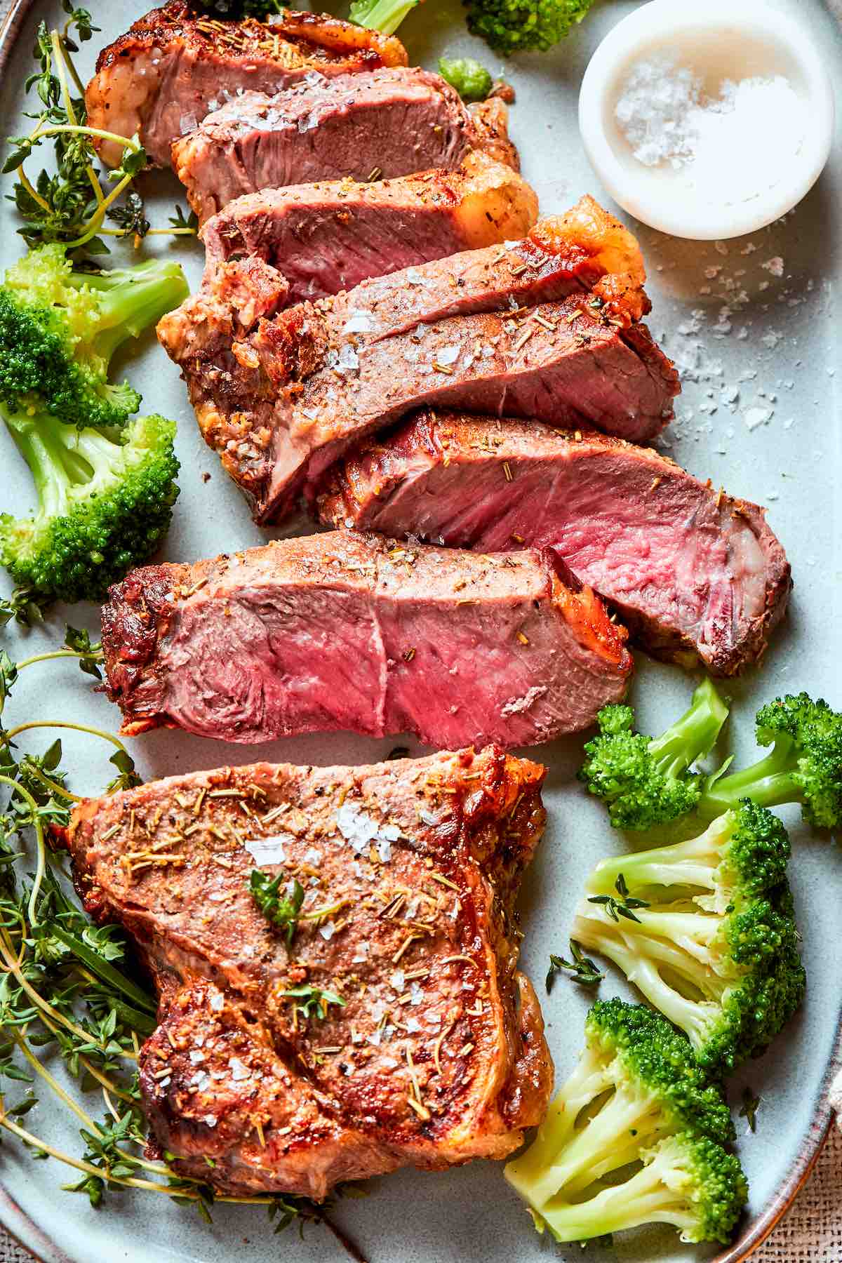 frozen steak in air fryer.