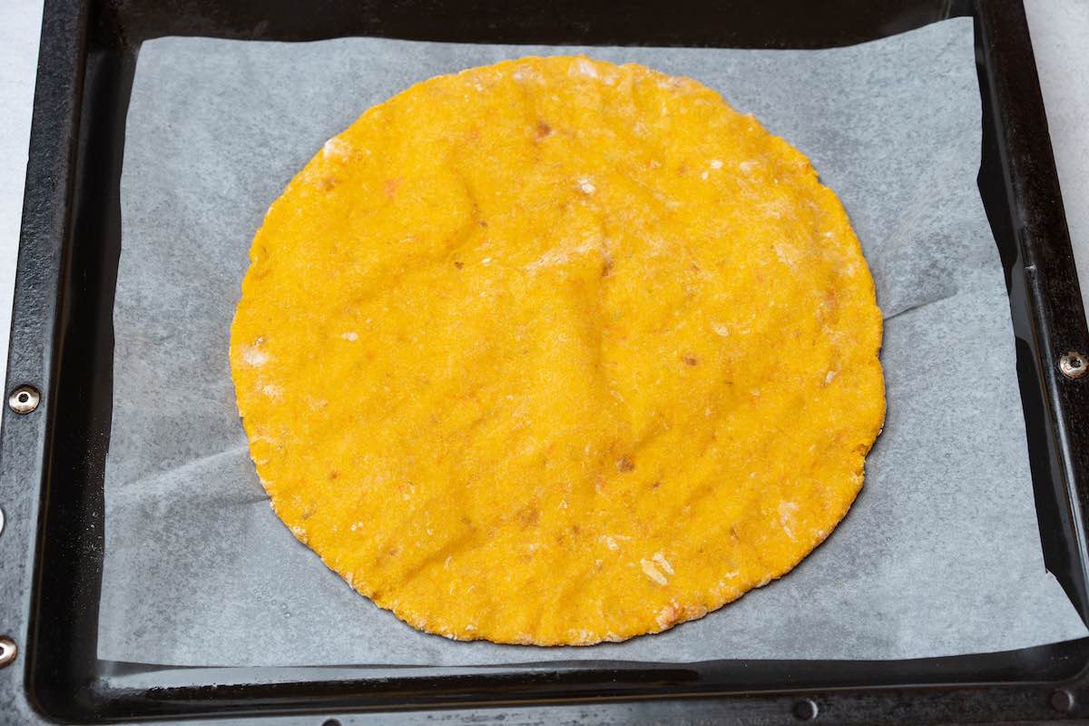 baked sweet potato crust.