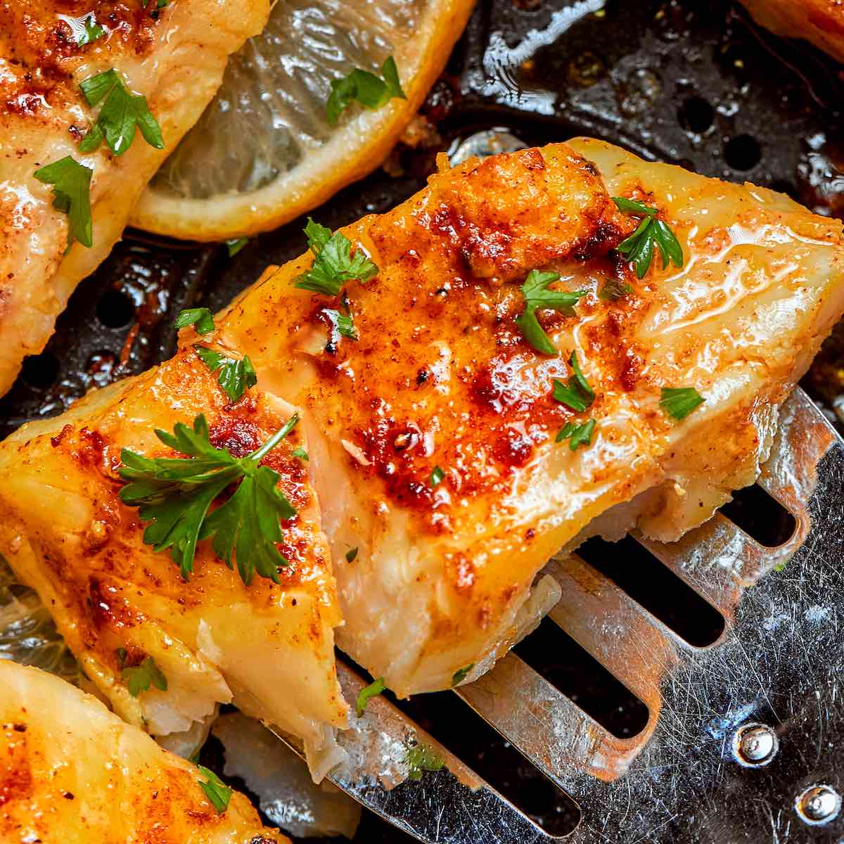 Air Fryer Halibut