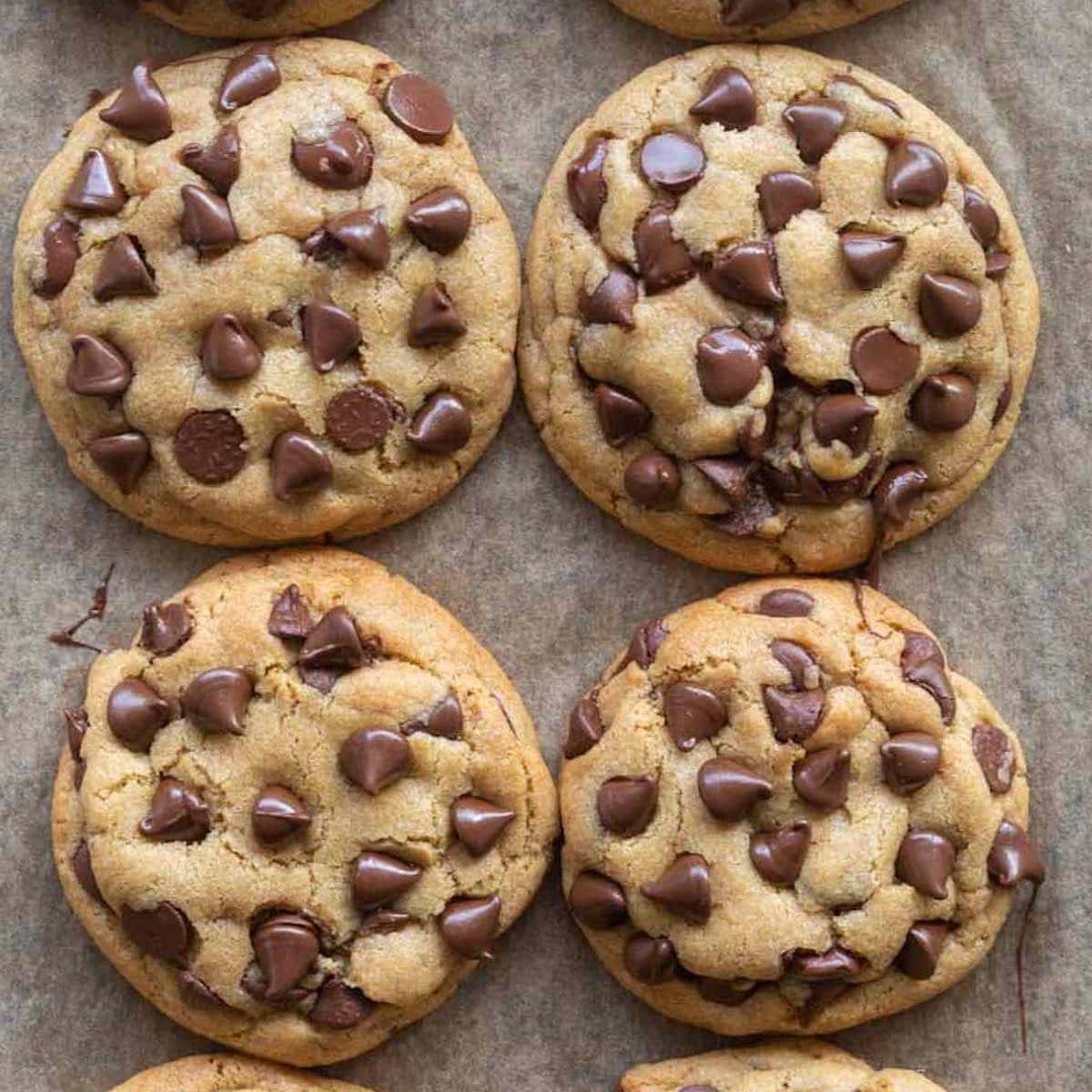 Eggless Chocolate Chip Cookies