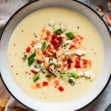 4 ingredient potato soup recipe.