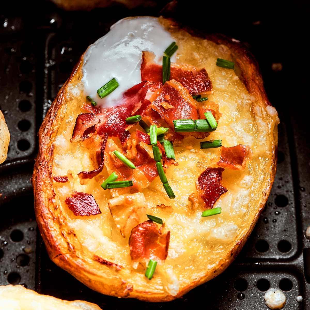 Air Fryer Potato Skins