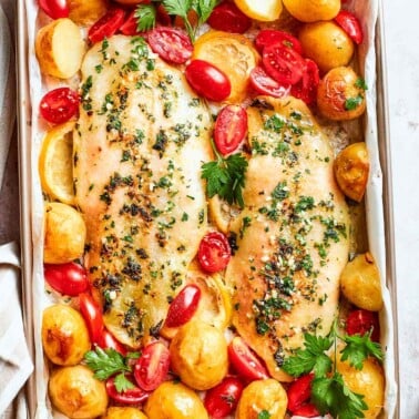 baked pollock recipe.