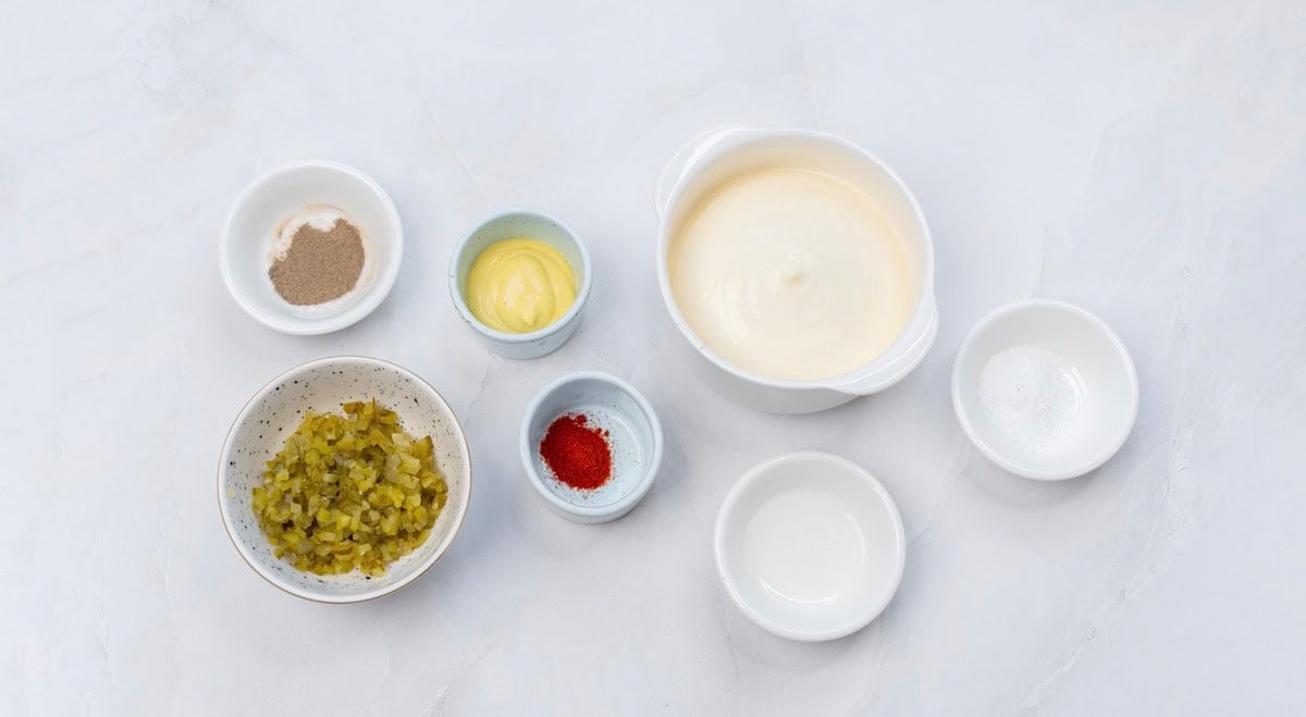 ingredients needed for big mac sauce.