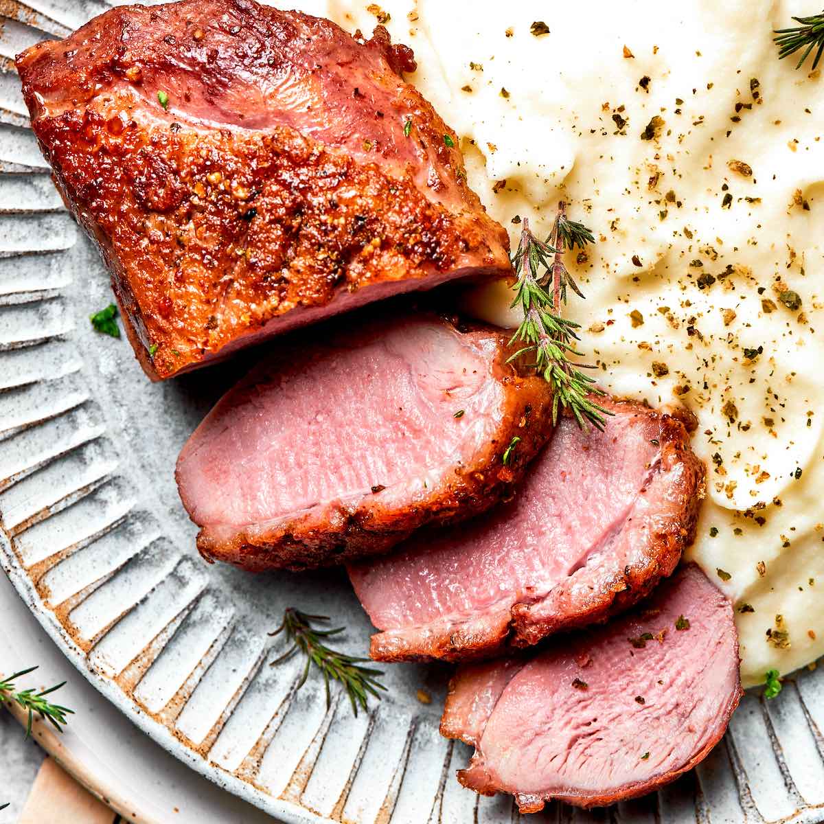 Crispy Pan Seared Duck Breast