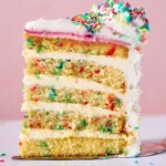 eggless funfetti cake recipe.