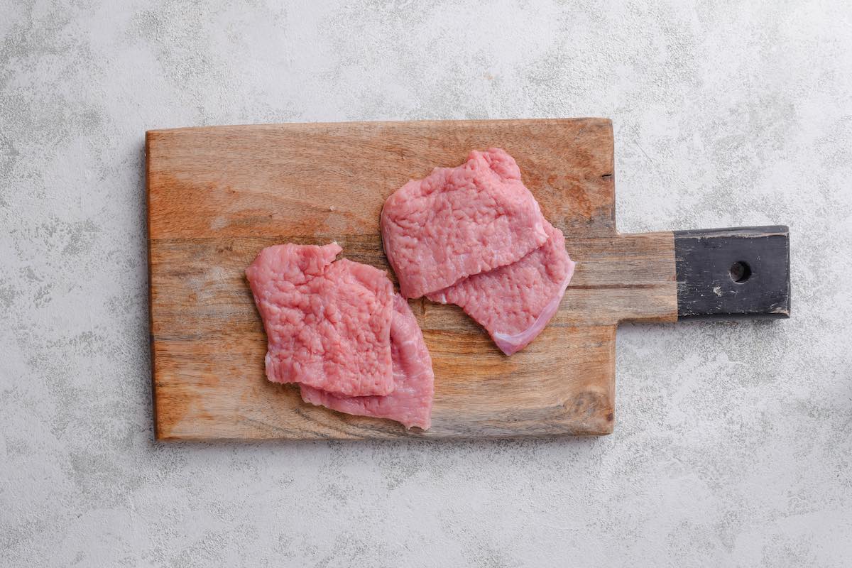 tenderizing veal.