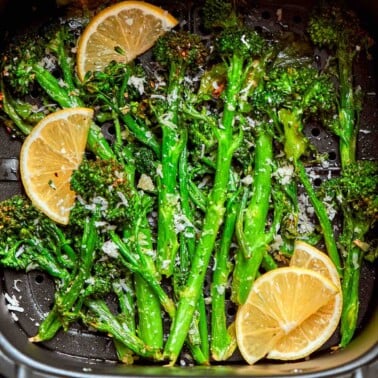 air fryer broccolini recipe.