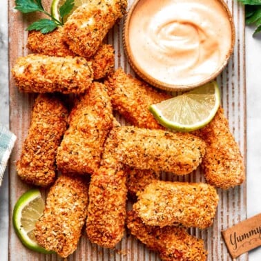 air fryer fish sticks recipe.
