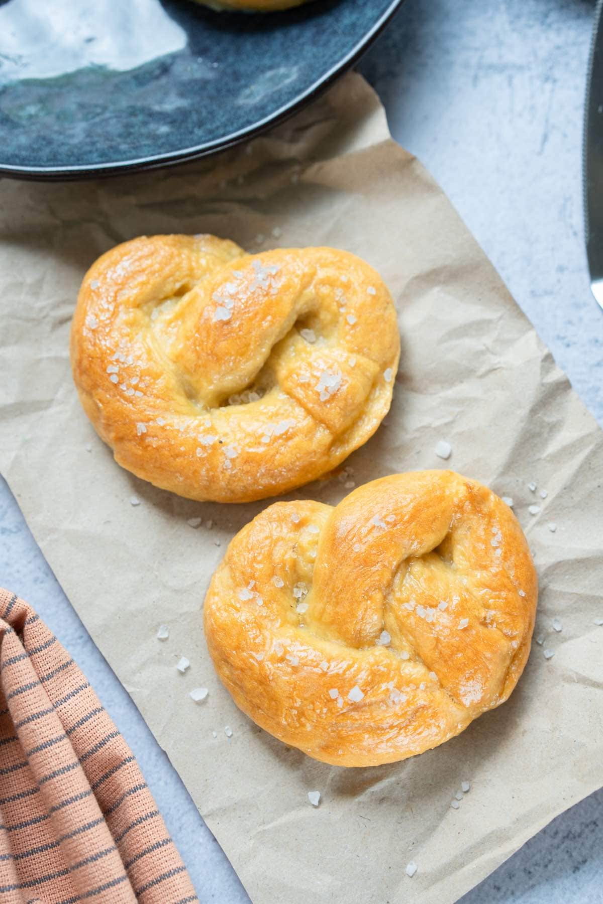 homemade pretzels without yeast.
