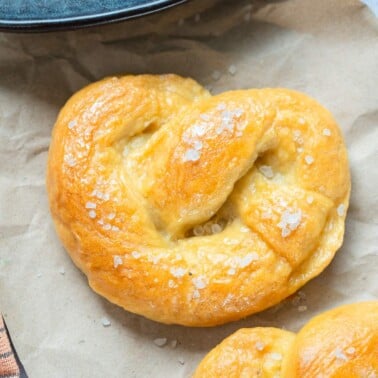 pretzels without yeast recipe.