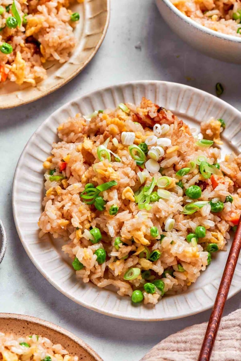 Air Fryer Fried Rice (15 Minutes) - The Big Man's World