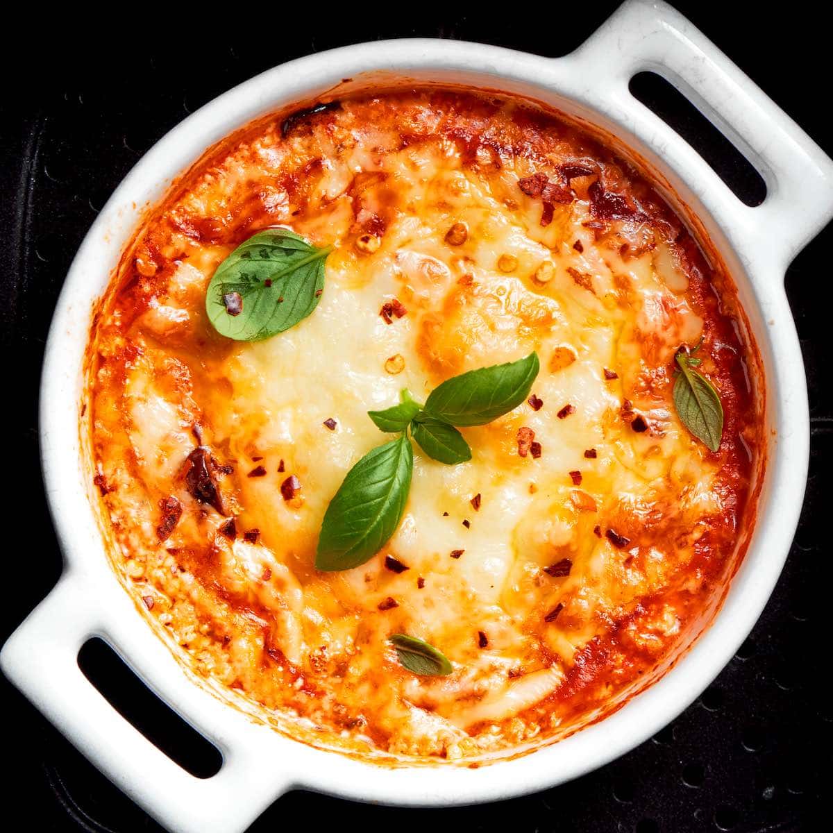 Cottage Cheese Pizza Bowl Recipe
