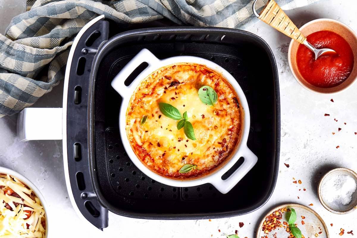 air fried cottage cheese bowl.