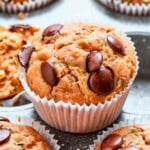 healthy zucchini muffins recipe.